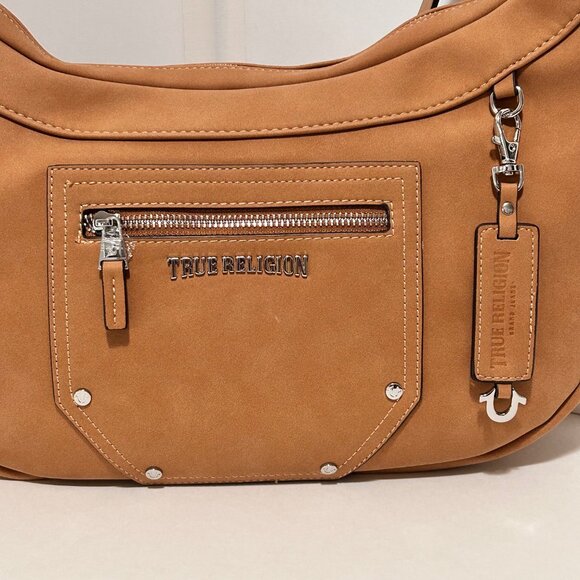 True Religion Tan Crossbody Bag - Picture 2 of 14